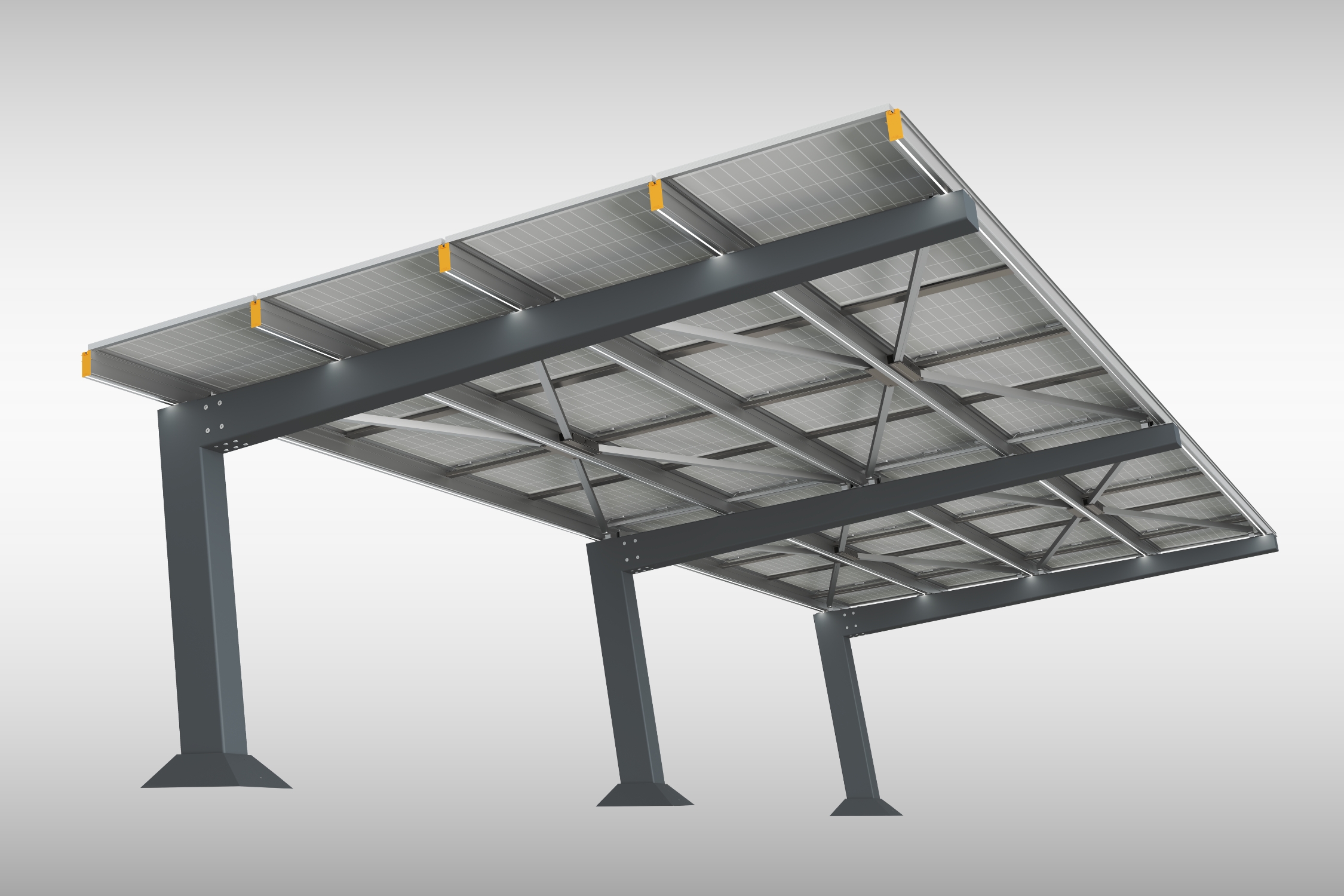 Solar Carport with led